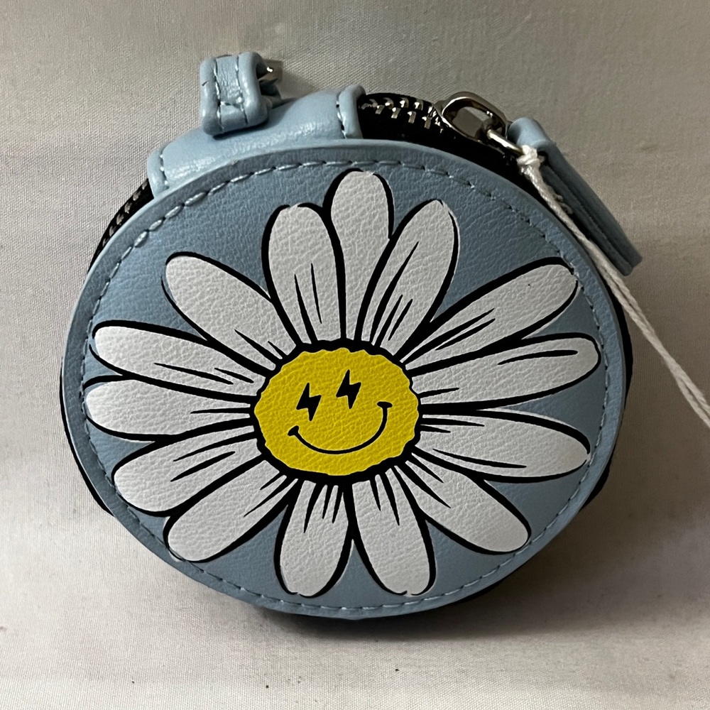 Skinny dip coin purse blue